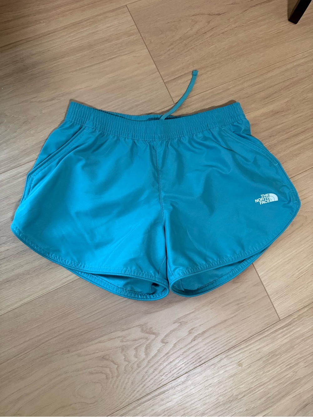 The North Face Teal Lightweight Running Shorts